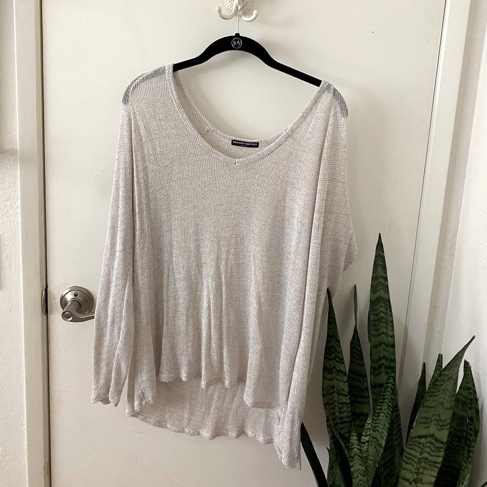 Brandy Melville White Sweater